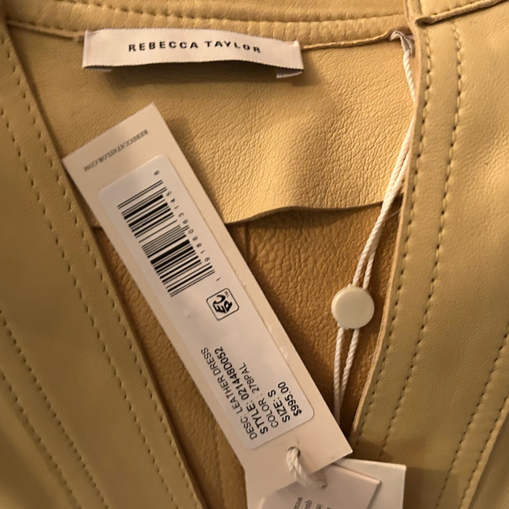 Rebecca Taylor Leather Dress